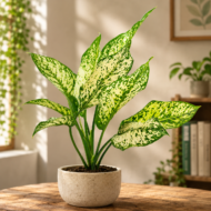 Aglaonema Snow White – The Luck-Bringer & Air-Purifying Stunner - Image 2