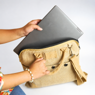 Cotton Laptop Bag - Image 2