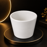 Plain Ceramic Pots (white) - Image 3