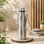 Steel flask