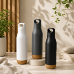 Bottles with cork base