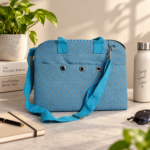 Handmade JuCo Laptop Bag - Blue
