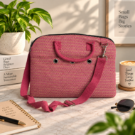 Handmade JuCo Laptop Bag - Pink
