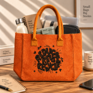 Handmade Jute Tote Bag - Image 2