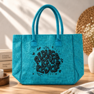Handmade Jute Tote Bag