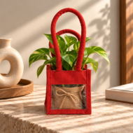 Handmade Canvas Handle Bag - Image 2