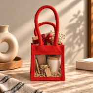 Handmade Canvas Handle Bag - Image 3