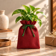 Handmade Jute Potli Bags - Image 2