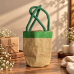 Handmade Jute Bucket Bags